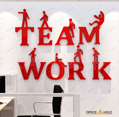 Teamwork 3D Creative Office Decor (tw01) - Wall Decorations - Image 6