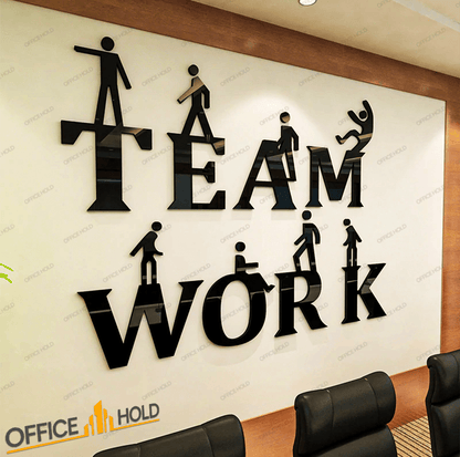 Teamwork 3D Creative Office Decor (tw01) - Wall Decorations - Image 3